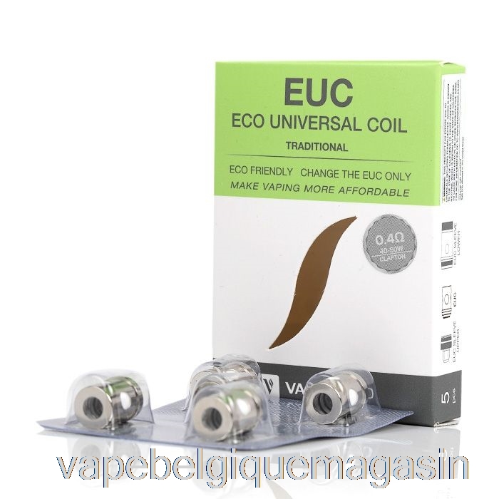 Vape Juice Vaporesso Euc Bobines De Remplacement 0.4ohm Euc Traditionnel Clapton